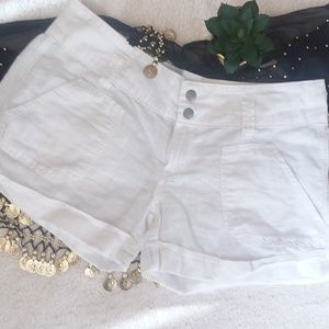 White Converse Shorts